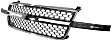 2003-2006 Chevrolet Silverado 1500 HD - Grille, Chrome Shell with Painted Gray Insert, For Models With Dale Earnhardt Package