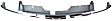 2003-2006 Chevrolet Silverado 1500 HD - Grille, Chrome Shell with Painted Gray Insert, For Models With Dale Earnhardt Package