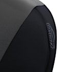 CSC2A2 Seat Cover, Charcoal with Black sides, Made of Neosupreme, 2-tone Design, 40/20/40 Neosupreme Solid Color Series