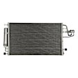2009 Hyundai Tucson - A/C Condenser, with Built-In Drier Design, DCC & HCC, 4 Cyl 2.0L