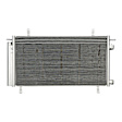 2014 Chevrolet Camaro - A/C Condenser, with SUB COOL Design, 6 Cyl 3.6L