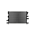 3814 Radiator, CSF Radiator