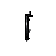 3830 Radiator, 8 Cylinder, Aluminum Core, Plastic Tank, For Models with Plate Type Transmission Oil Cooler and Oil Cooler Adapters and without Engine Oil Cooler