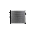 3844 Aluminum Core Plastic Tank Radiator, Fits 2.0L Turbo Engine