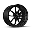 CS5-911550-B Aluminum Black Wheel, 19 in. X 11 in., 5 x 4.5 in. Bolt Pattern