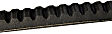 17401 Accessory Drive Belt - V-belt, Direct Fit, Sold Individually