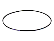 2 PJ 800 Belt for Auxiliary Fan Drive for 2PJ X 800 Contitech - Replaces OE Number 1H0-119-137