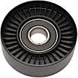 2006 Audi A4 Quattro - Accessory Belt Idler Pulley, 3.2L 6Cyl, Accessory Drive; Smooth Pulley, Thermoplastic