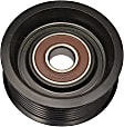 2009 Acura TSX - Accessory Belt Idler Pulley, 2.4L 4Cyl, Accessory Drive; To Chassis / VIN 2028663; Grooved Pulley, Steel