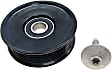 2000 Ford E-250 Econoline - Accessory Belt Idler Pulley, 4.2L 6Cyl, Accessory Drive; Grooved Pulley, Includes Hardware