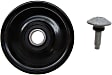 2000 Ford E-250 Econoline - Accessory Belt Idler Pulley, 4.2L 6Cyl, Accessory Drive; Grooved Pulley, Includes Hardware