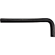 63806 Heater Hose - Rubber, Direct Fit, Sold Individually