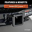 13323 Hitch Class III - Up To 5000 lbs. 2 in. Receiver