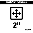 2024 Toyota Grand Highlander - Class III - Up To 5000 lbs., Hitch, 2 in. Receiver