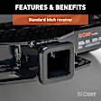 13555 Hitch Class III - Up To 8000 lbs. 2 in. Receiver