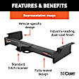 15005 Hitch Class V - Up To 15000 lbs. 2 in. Receiver