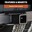 15402 Hitch Class I - Up To 1500 lbs. 2 in. Receiver
