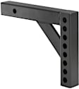17120 Hitch Ball Mount - Powdercoated Black, Steel, Universal, Sold Individually