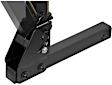 18064 Bike Rack - Powdercoated Black, Steel, Hitch mount, Universal, Sold Individually