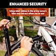 18088 Bike Rack - Carbide Black Powder Coat, Aluminum, Hitch mount, Universal, Sold Individually