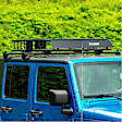 18122 Roof Rack - Powdercoated Black, Steel, Locking