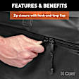 18211 Cargo Bag - Black, Sold Individually