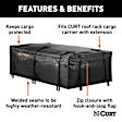 18221 Cargo Bag - Black, Sold Individually