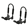 18320 Roof Rack - Powdercoated Black, Aluminum, Yes
