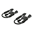 18320 Roof Rack - Powdercoated Black, Aluminum, Yes