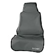 18500 Universal Seat Cover, 23 in. Width x 58 in. Height, Gray, Rubber, Bucket Seat, Seat Defender Series, Removable and Waterproof