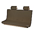 18512 Seat Defender 58 in. x 55 in. Removable Waterproof Brown Bench Seat Cover
