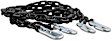 19749 Tow Chain - Black vinyl, Universal