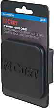 22276 Hitch Cover - Black, Rubber, Sold Individually