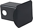 22751 Hitch Cover - Powdercoated Black, Steel, Sold Individually
