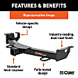 31302 Front Mount, Class III - Up To 8000 lbs. 2 in. Receiver Hitch