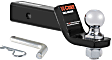 45036 Hitch Ball Mount, 2 in. - Powdercoated Black, Steel, Sold Individually