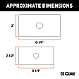 45408 Reducer Sleeve Set, 3 in. to 2.5-2 in. Shanks
