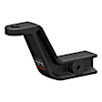 45432 Hitch Ball Mount - Powdercoated Black, Steel, Universal, Sold Individually