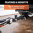45797 Universal Hitch Adapter, Sold Individually