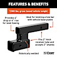 45798 Universal Hitch Adapter, Sold Individually