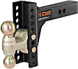 45900 Hitch Ball Mount, 2 in. - Powdercoated Black, Steel, Sold Individually