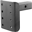 48343 Pintle Hook Mount - Powdercoated Black, Universal