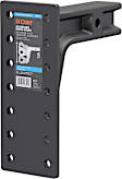 48349 Pintle Hook Mount - Powdercoated Black, Universal