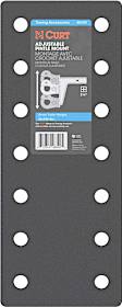 48349 Pintle Hook Mount - Powdercoated Black, Universal