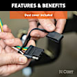 2017 Subaru Outback - T Connector, Sold Individually