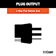 2017 Subaru Outback - T Connector, Sold Individually