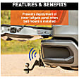 58267 Protective MultiPro / Multi-Flex Tailgate Sensor with 2 in. Hitch Cap