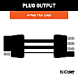 58964 Trailer Wire Connector - Direct Fit, Sold Individually