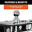 61052 Gooseneck Hitch - Sold Individually