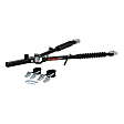 70001 Tow Bar - Textured black powdercoat, Carbon Steel, Universal, Sold Individually